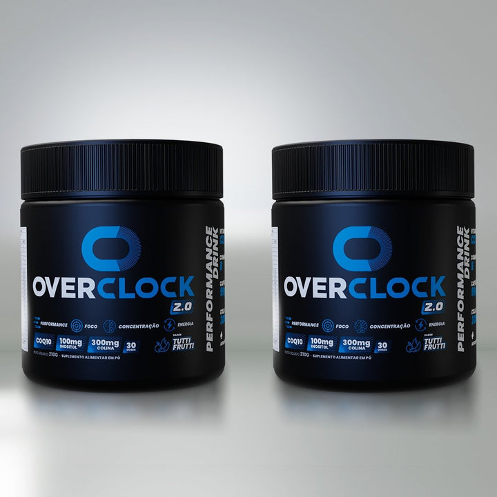 OVERCLOCK MIX&MATCH 2.0 - 2x POTES (60 doses) - Overclock