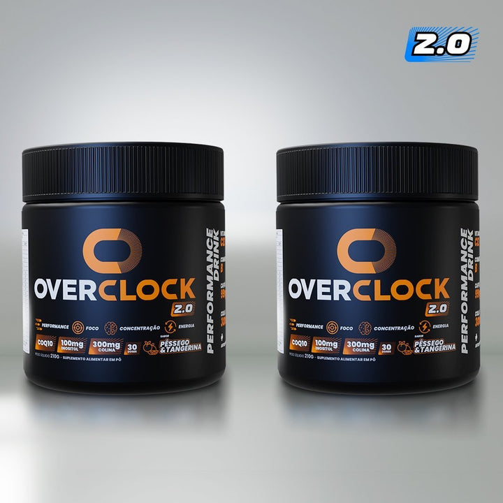 OVERCLOCK MIX&MATCH 2.0 - 2x POTES (60 doses) - Overclock