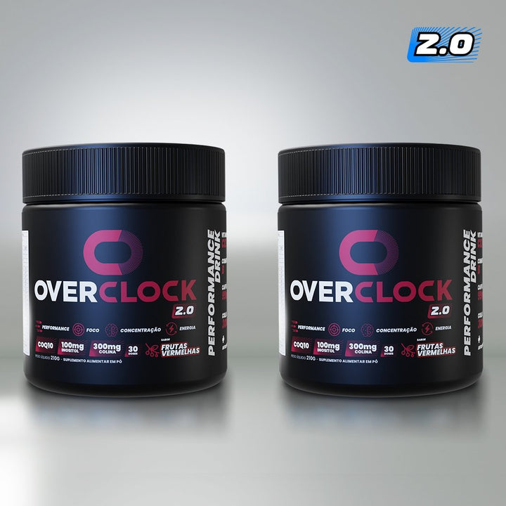 OVERCLOCK MIX&MATCH 2.0 - 2x POTES (60 doses) - Overclock