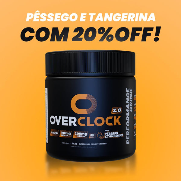 OVERCLOCK  2.0 - POTE (30 DOSES) | DESCONTO APLICADO AUTOMATICAMENTE NO MOMENTO DO CHECKOUT