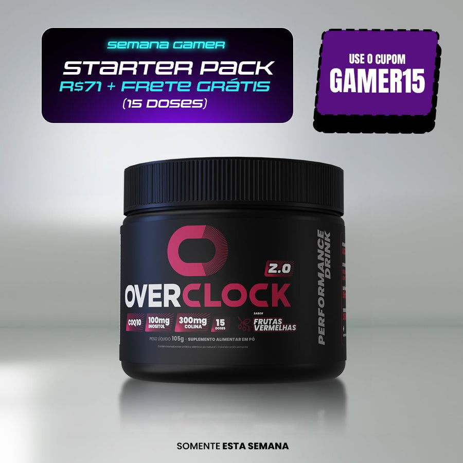 Starter Pack — 15 doses — Overclock performance drink