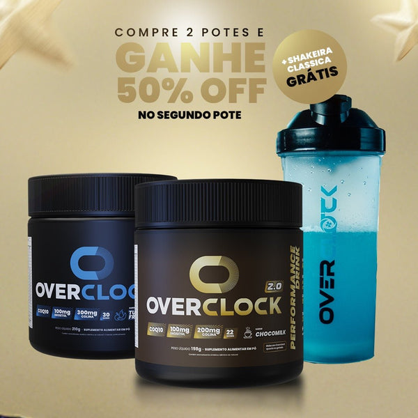 Combo Natal 50%Off no segundo pote + shakeira grátis